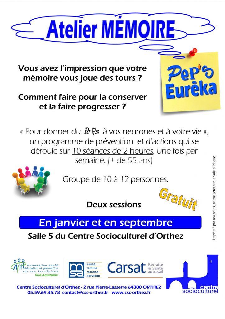 affiche Peps Eurêka 2017-18