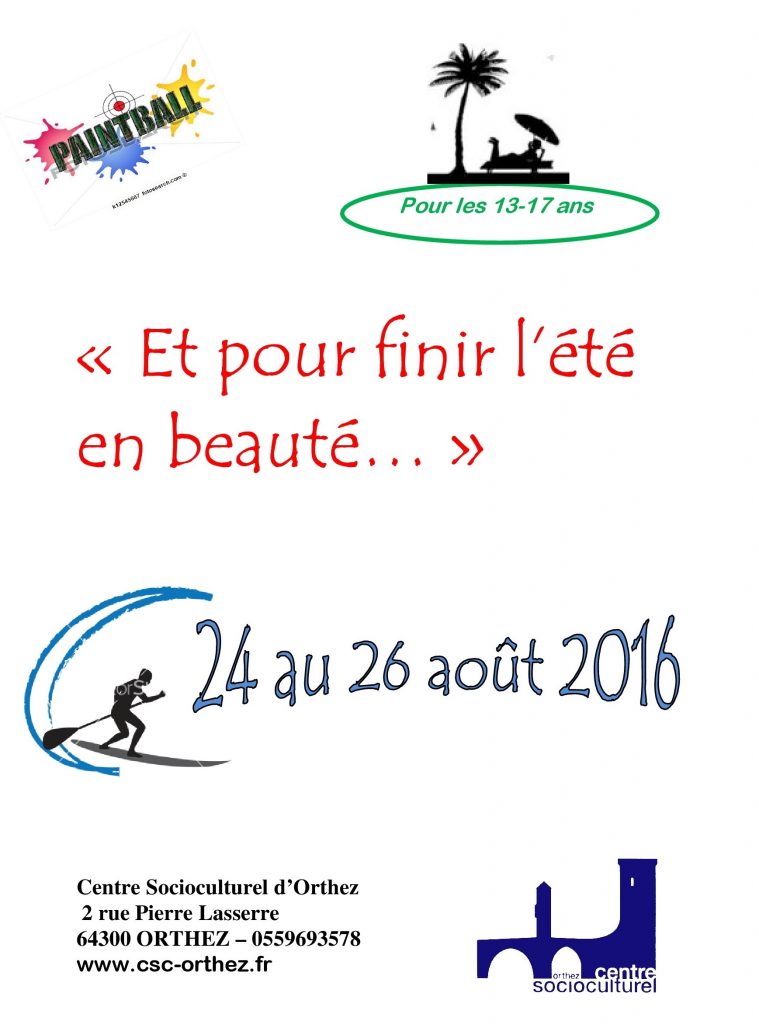 séjour moliets été 2016