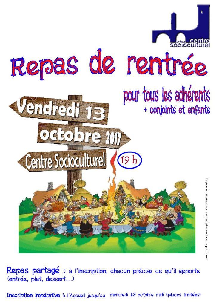 Repas de rentrée 2017