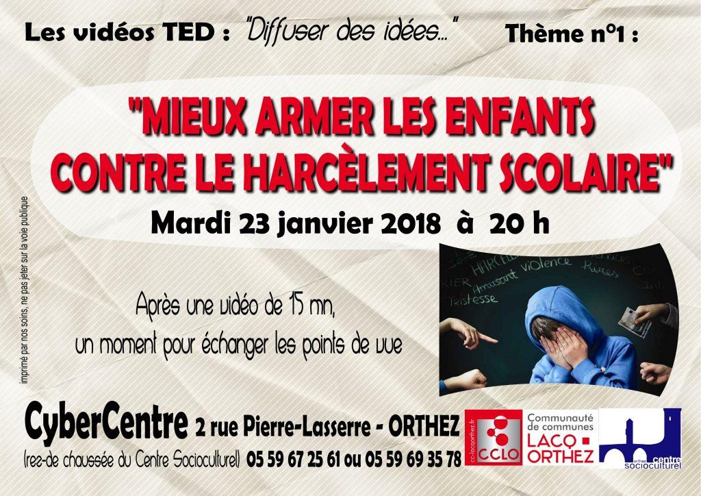 TEDx 1 - harcèlement scolaire