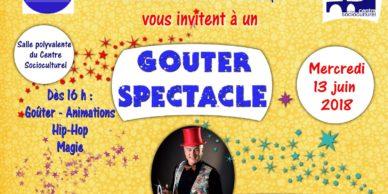 Goûter spectacle Magie 13-6-2018