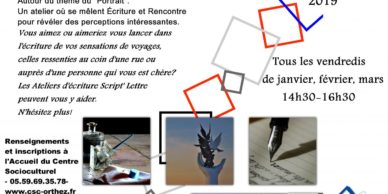 Ateliers écriture 2019